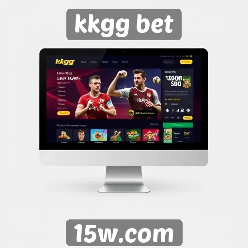 novidades no design do site kkgg bet